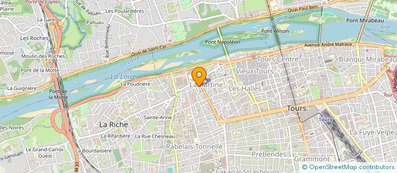 localisation de l'entreprise SYNDICAT DE COPROPRIETE LE RABASOU  TOURS