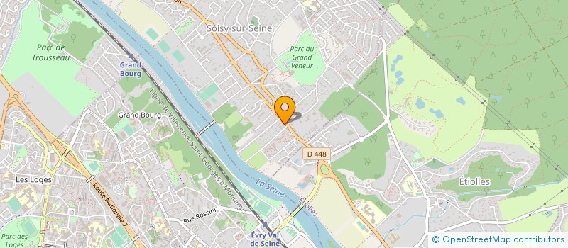 localisation de l'entreprise SYNDICAT DE COPROPRIETE LE ROCHER à SOISY-SUR-SEINE