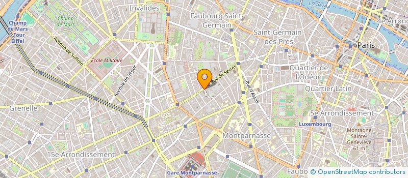 localisation de l'entreprise SYNDICAT DE COPROPRIETE LE SEVRIEN 2  PARIS