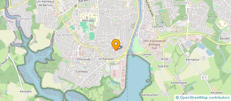 localisation de l'entreprise SYNDICAT DE COPROPRIETE LE TRIMARAN à VANNES