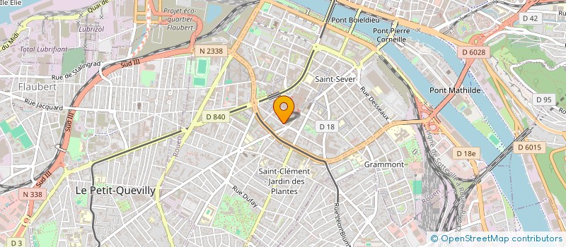 localisation de l'entreprise SYNDICAT DE COPROPRIETE LE TUNNEL à ROUEN