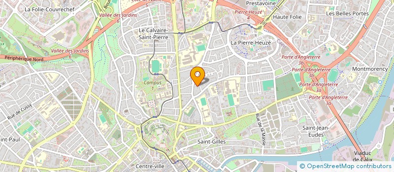 localisation de l'entreprise SYNDICAT DE COPROPRIETE LEBISEY à CAEN