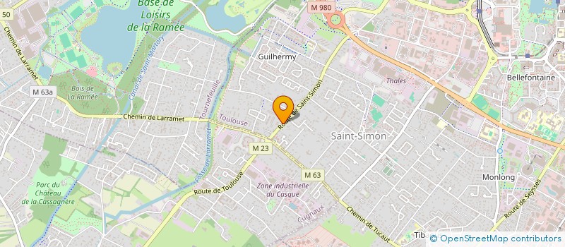 localisation de l'entreprise SYNDICAT DE COPROPRIETE LES ARCEAUX à TOULOUSE