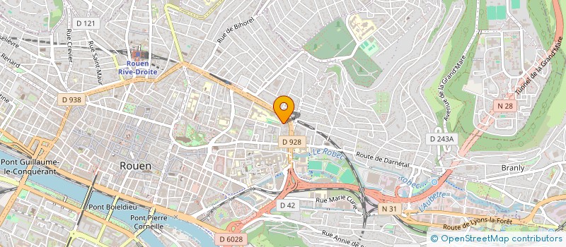 localisation de l'entreprise SYNDICAT DE COPROPRIETE LES ARQUEBUSIERS à ROUEN