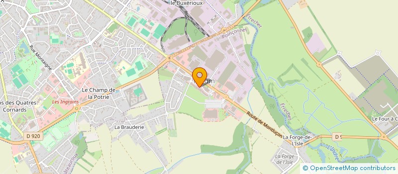 localisation de l'entreprise SYNDICAT DE COPROPRIETE LES GEORGIES à LE POINCONNET