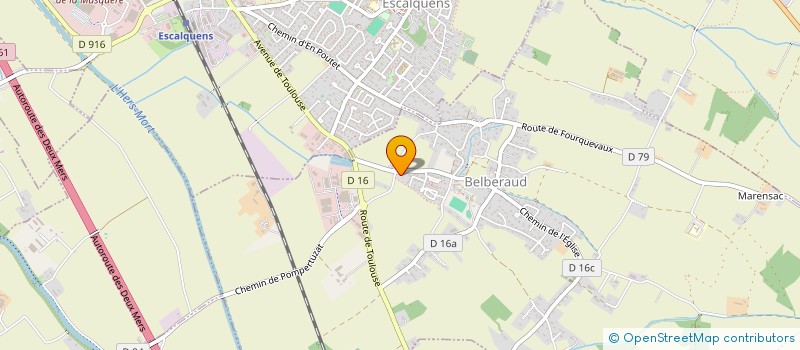 localisation de l'entreprise SYNDICAT DE COPROPRIETE LOREDEN  BELBERAUD