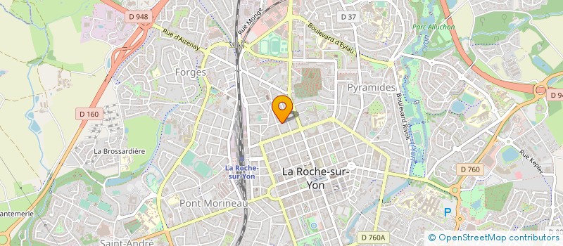 localisation de l'entreprise SYNDICAT DE COPROPRIETE LORIEAU à LA ROCHE-SUR-YON