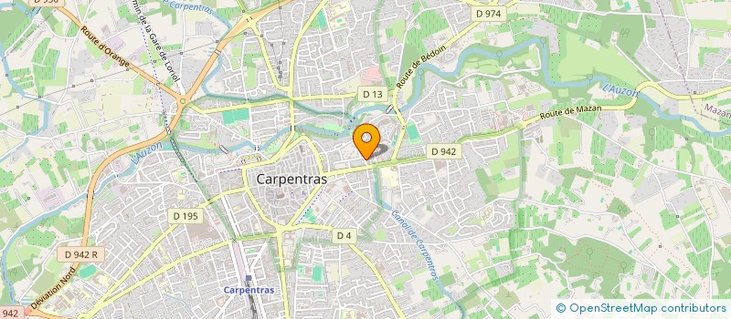 localisation de l'entreprise SYNDICAT DE COPROPRIETE LOU MISTRAU  CARPENTRAS