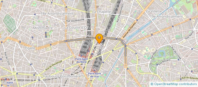 localisation de l'entreprise SYNDICAT DE COPROPRIETE LOUIS BLANC  PARIS