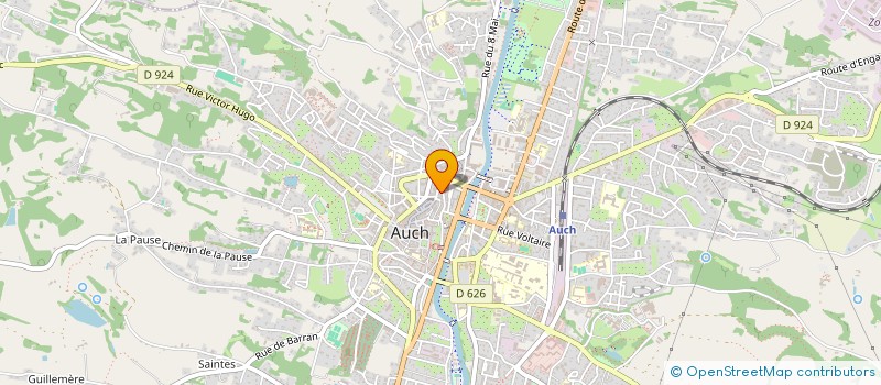 localisation de l'entreprise SYNDICAT DE COPROPRIETE LUCHE PIERRE  AUCH