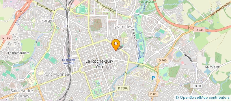 localisation de l'entreprise SYNDICAT DE COPROPRIETE MAGENTA à LA ROCHE-SUR-YON