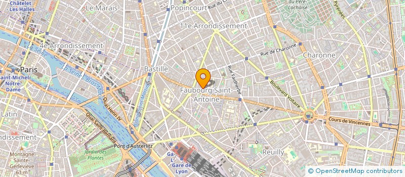 localisation de l'entreprise SYNDICAT DE COPROPRIETE MAIN D OR  PARIS