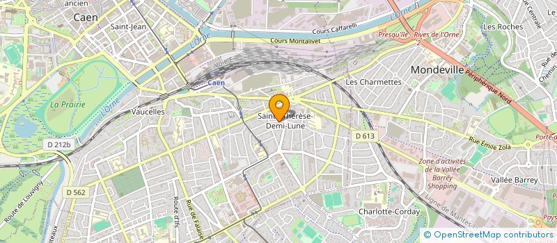localisation de l'entreprise SYNDICAT DE COPROPRIETE MANCHON à CAEN