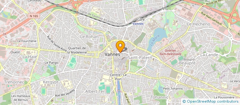 localisation de l'entreprise SYNDICAT DE COPROPRIETE MARTIN  VANNES