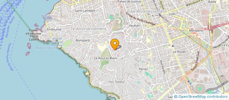 localisation de l'entreprise SYNDICAT DE COPROPRIETE MASSALIOTTE à MARSEILLE