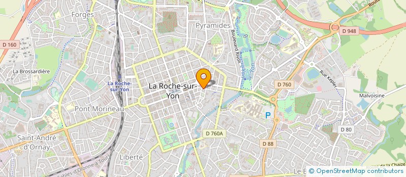 localisation de l'entreprise SYNDICAT DE COPROPRIETE MEDICIS à LA ROCHE-SUR-YON