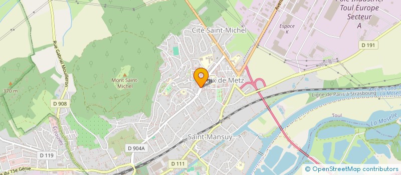 localisation de l'entreprise SYNDICAT DE COPROPRIETE MEHUL ET GAVEAUX  TOUL