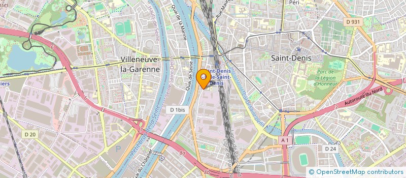 localisation de l'entreprise SYNDICAT DE COPROPRIETE MICHELS à SAINT-DENIS