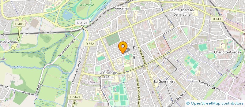 localisation de l'entreprise SYNDICAT DE COPROPRIETE MIMOSAS à CAEN