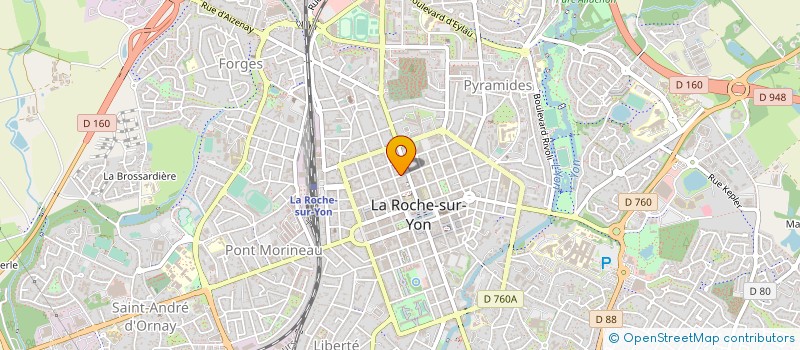 localisation de l'entreprise SYNDICAT DE COPROPRIETE MOLIERE à LA ROCHE-SUR-YON
