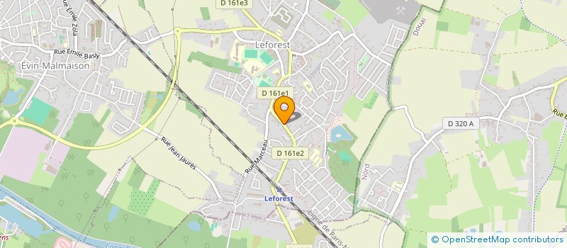 localisation de l'entreprise SYNDICAT DE COPROPRIETE MONNOYER  LEFOREST