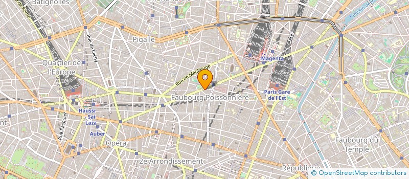 localisation de l'entreprise SYNDICAT DE COPROPRIETE MONTHOLON  PARIS