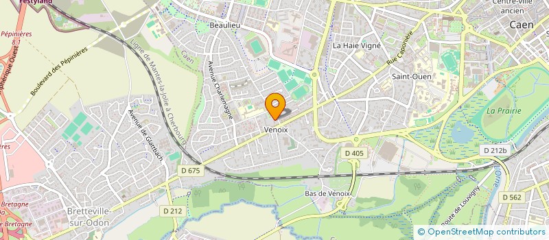 localisation de l'entreprise SYNDICAT DE COPROPRIETE MOZART à CAEN