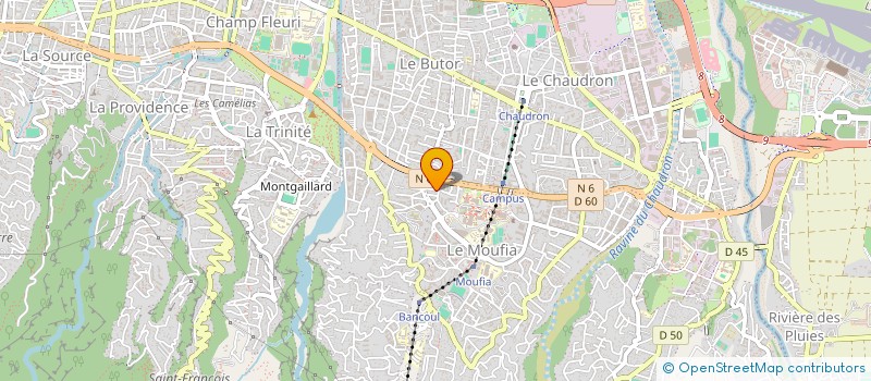 localisation de l'entreprise SYNDICAT DE COPROPRIETE ORANGELLE à SAINT-DENIS
