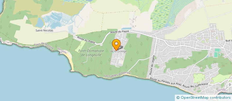 localisation de l'entreprise SYNDICAT DE COPROPRIETE PARC LA GRANGE  JARD-SUR-MER