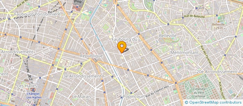 localisation de l'entreprise SYNDICAT DE COPROPRIETE PARMENTIER  PARIS