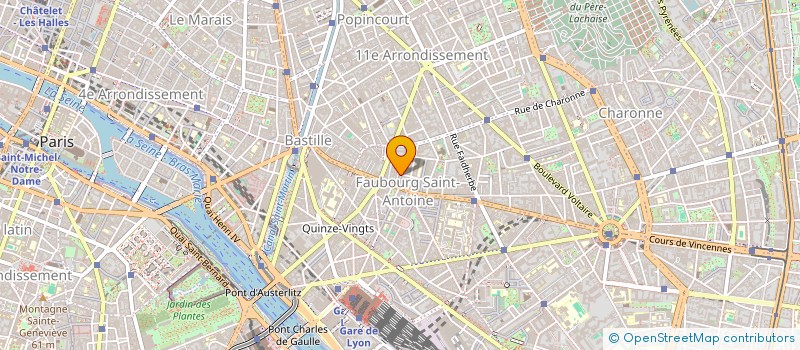 localisation de l'entreprise SYNDICAT DE COPROPRIETE PAS  MAIN D OR  PARIS