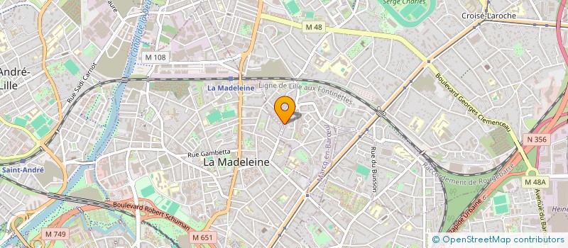 localisation de l'entreprise SYNDICAT DE COPROPRIETE PASTEUR à MARCQ-EN-BARŒUL