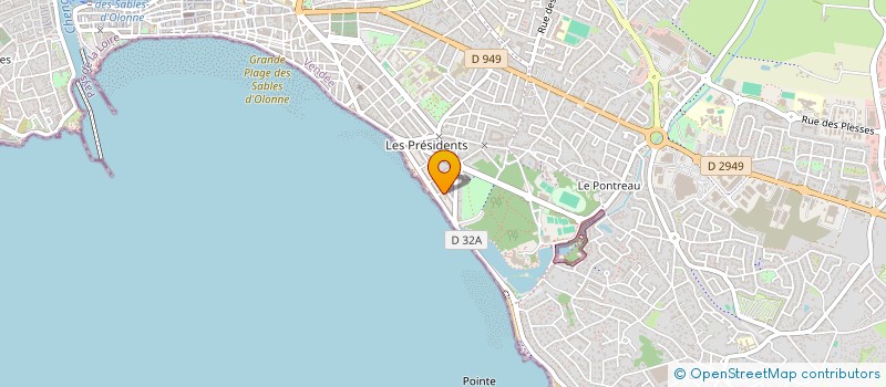 localisation de l'entreprise SYNDICAT DE COPROPRIETE PATELLES à LES SABLES D'OLONNE