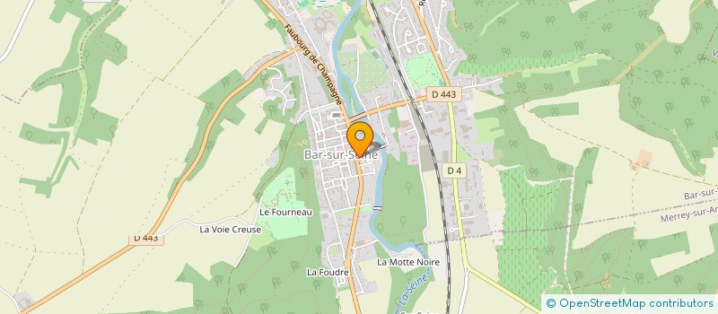 localisation de l'entreprise SYNDICAT DE COPROPRIETE PAUL PORTIER 28  BAR-SUR-SEINE