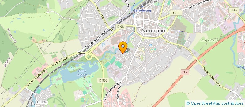 localisation de l'entreprise SYNDICAT DE COPROPRIETE PERCIER  SARREBOURG