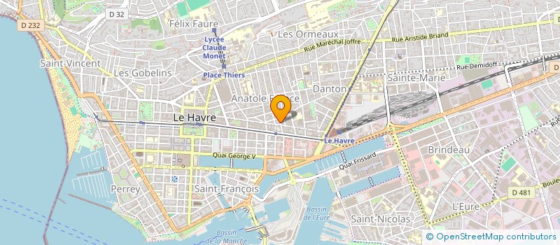 localisation de l'entreprise SYNDICAT DE COPROPRIETE PERI 15 à LE HAVRE