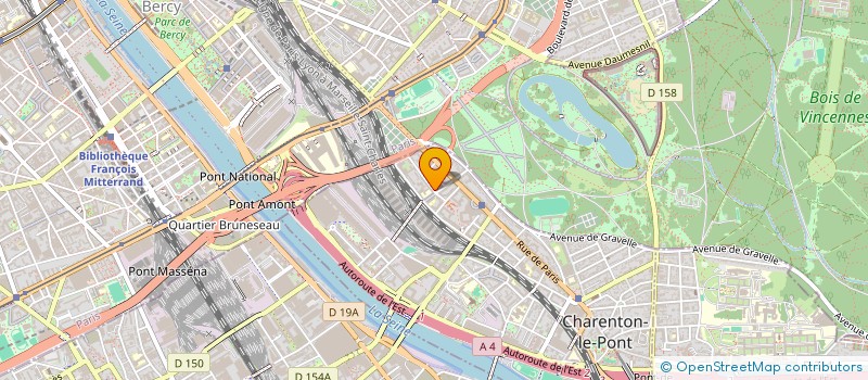 localisation de l'entreprise SYNDICAT DE COPROPRIETE PETIT CHATEAU à CHARENTON-LE-PONT