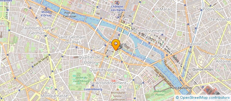 localisation de l'entreprise SYNDICAT DE COPROPRIETE PETIT PONT  PARIS