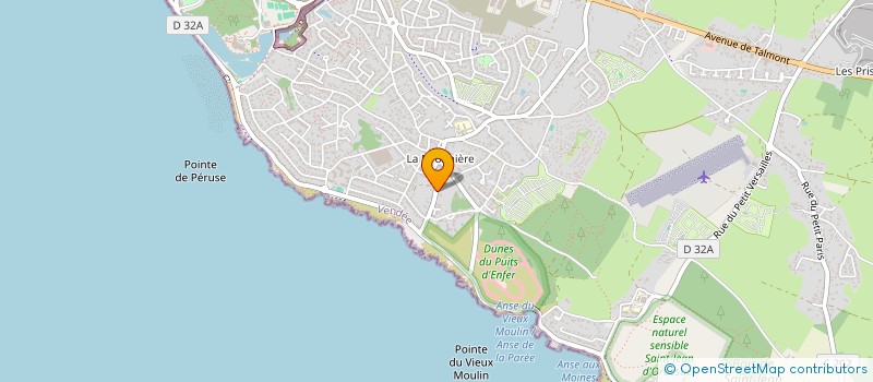 localisation de l'entreprise SYNDICAT DE COPROPRIETE PETIT ROBINSON à LES SABLES D'OLONNE