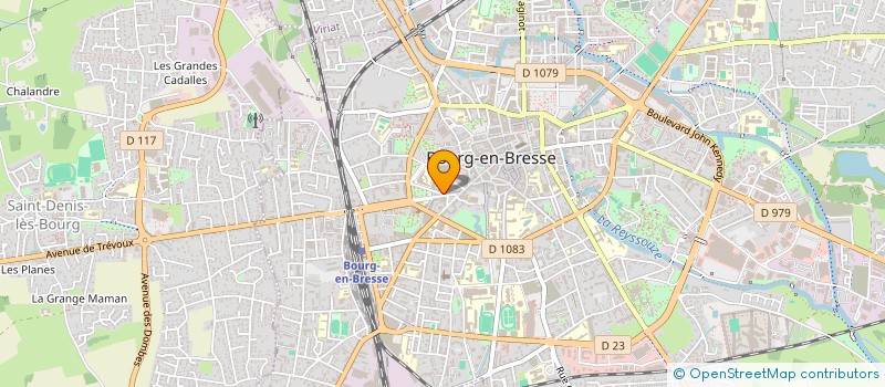 localisation de l'entreprise SYNDICAT DE COPROPRIETE PIERRE GOUJON à BOURG-EN-BRESSE