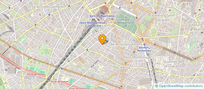 localisation de l'entreprise SYNDICAT DE COPROPRIETE PLAISANCE  PARIS