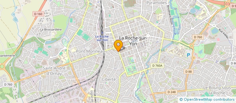 localisation de l'entreprise SYNDICAT DE COPROPRIETE PLAISANCE à LA ROCHE-SUR-YON