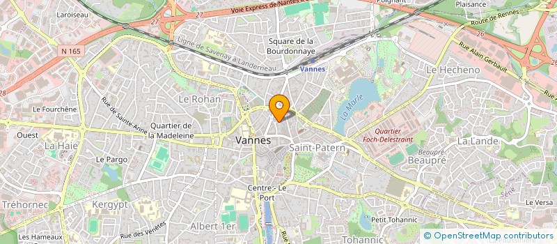 localisation de l'entreprise SYNDICAT DE COPROPRIETE POBEGUIN  VANNES