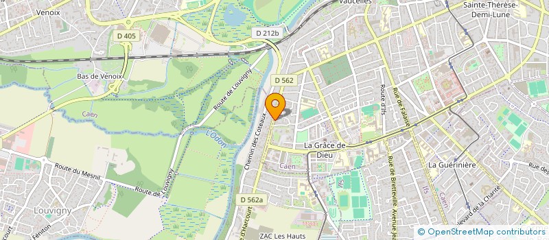 localisation de l'entreprise SYNDICAT DE COPROPRIETE PRE à CAEN