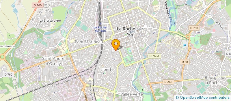 localisation de l'entreprise SYNDICAT DE COPROPRIETE PRIMEVERE à LA ROCHE-SUR-YON