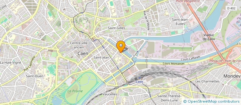 localisation de l'entreprise SYNDICAT DE COPROPRIETE QUAI VENDEUVRE à CAEN