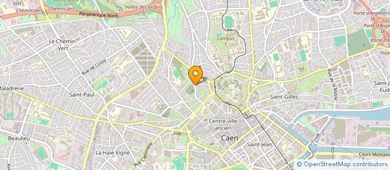 localisation de l'entreprise SYNDICAT DE COPROPRIETE QUATRE NATIONS à CAEN