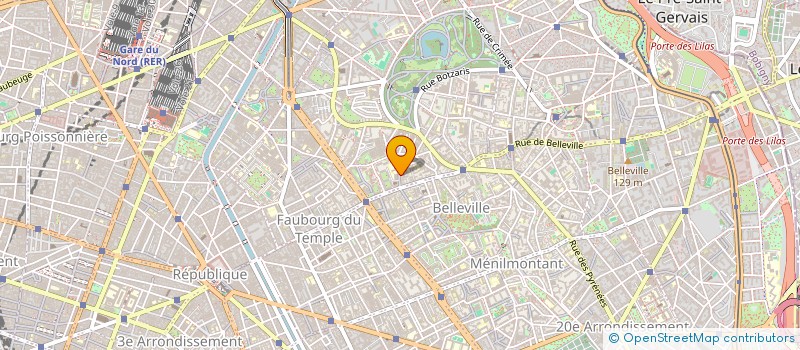 localisation de l'entreprise SYNDICAT DE COPROPRIETE RAMPAL  PARIS