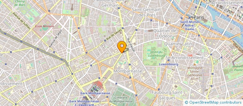 localisation de l'entreprise SYNDICAT DE COPROPRIETE RENNES  PARIS