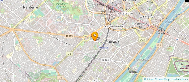 localisation de l'entreprise SYNDICAT DE COPROPRIETE REPUBLIQUE  PUTEAUX